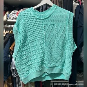 Free people sweater vest size medium